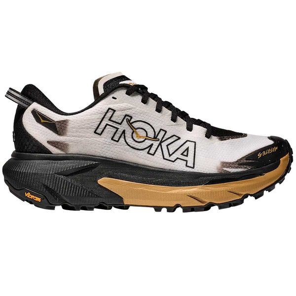 Tenis Hoka Trail Running MAFATE 5 Black Gold Hombre