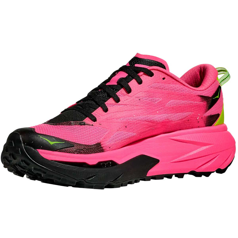 Tenis Hoka Trail Running MAFATE 5 Rosa Neón Mujer