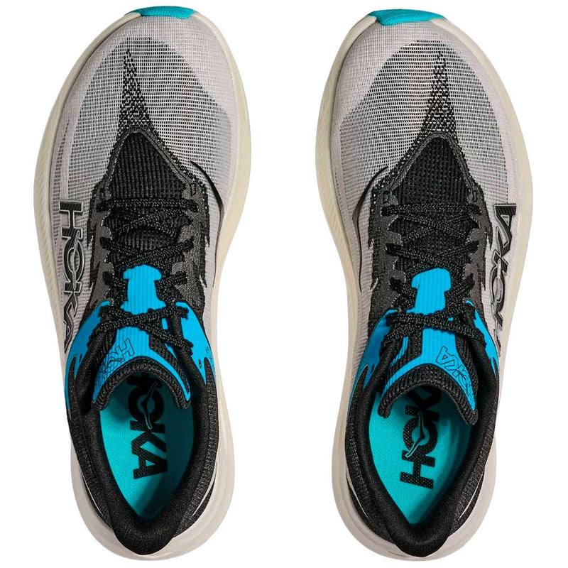 Tenis Hoka ROCKET X 3 Running Gris Negro Unisex