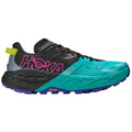 Tenis Hoka Trail Running SPEEDGOAT 7 Negro Azul Mujer