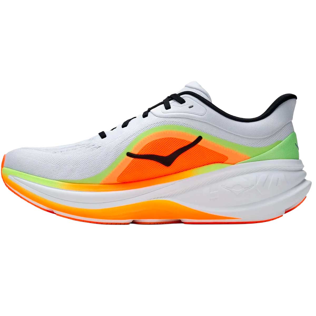 Tenis Hoka CLIFTON PRO Running Gris Naranja Hombre