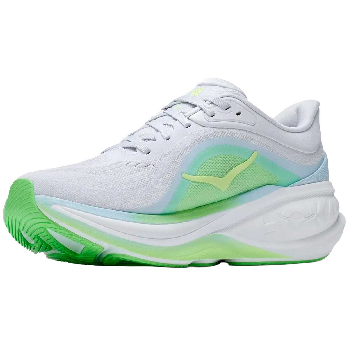 Tenis Hoka CLIFTON PRO Running Gris Verde Mujer