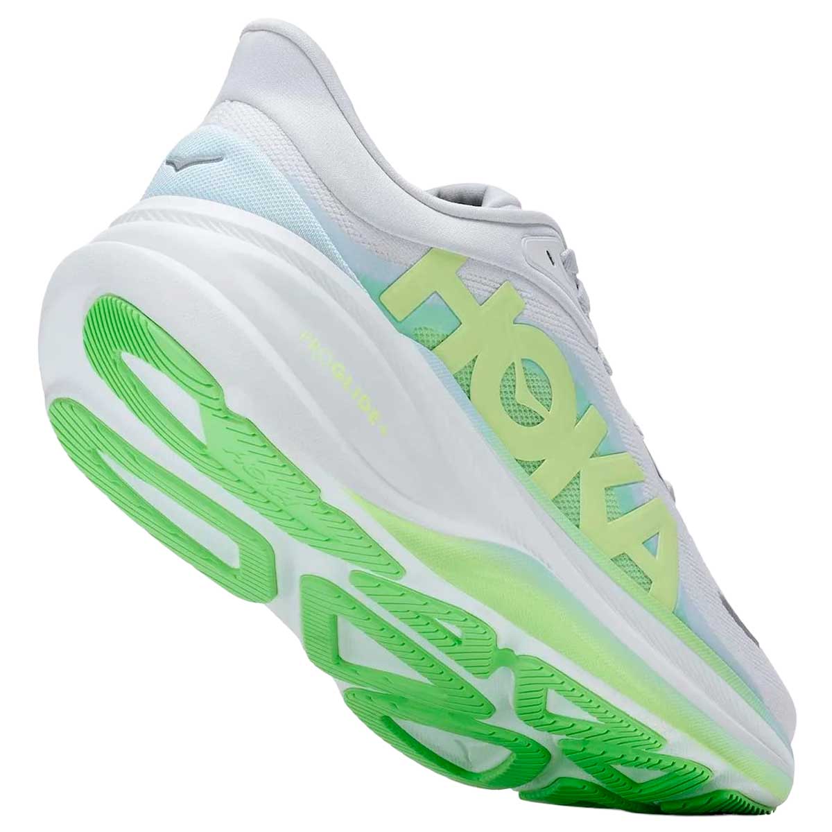 Tenis Hoka CLIFTON PRO Running Gris Verde Mujer