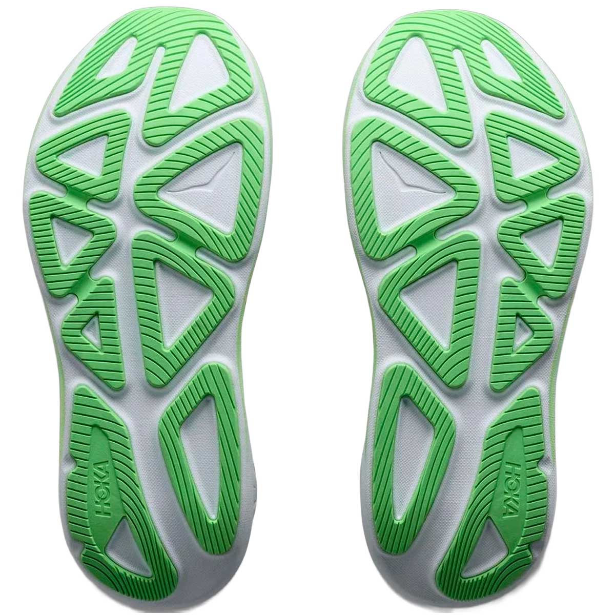 Tenis Hoka CLIFTON PRO Running Gris Verde Mujer
