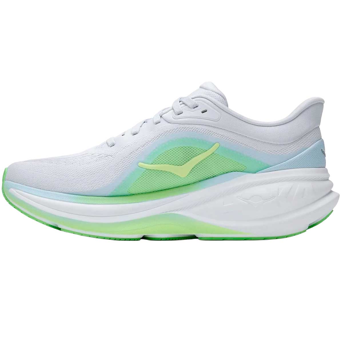 Tenis Hoka CLIFTON PRO Running Gris Verde Mujer