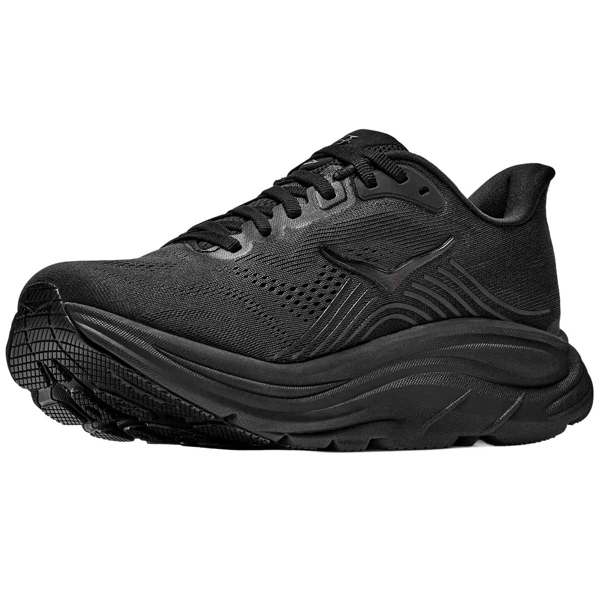Tenis Hoka CLIFTON 11 Running Todo Negro Hombre