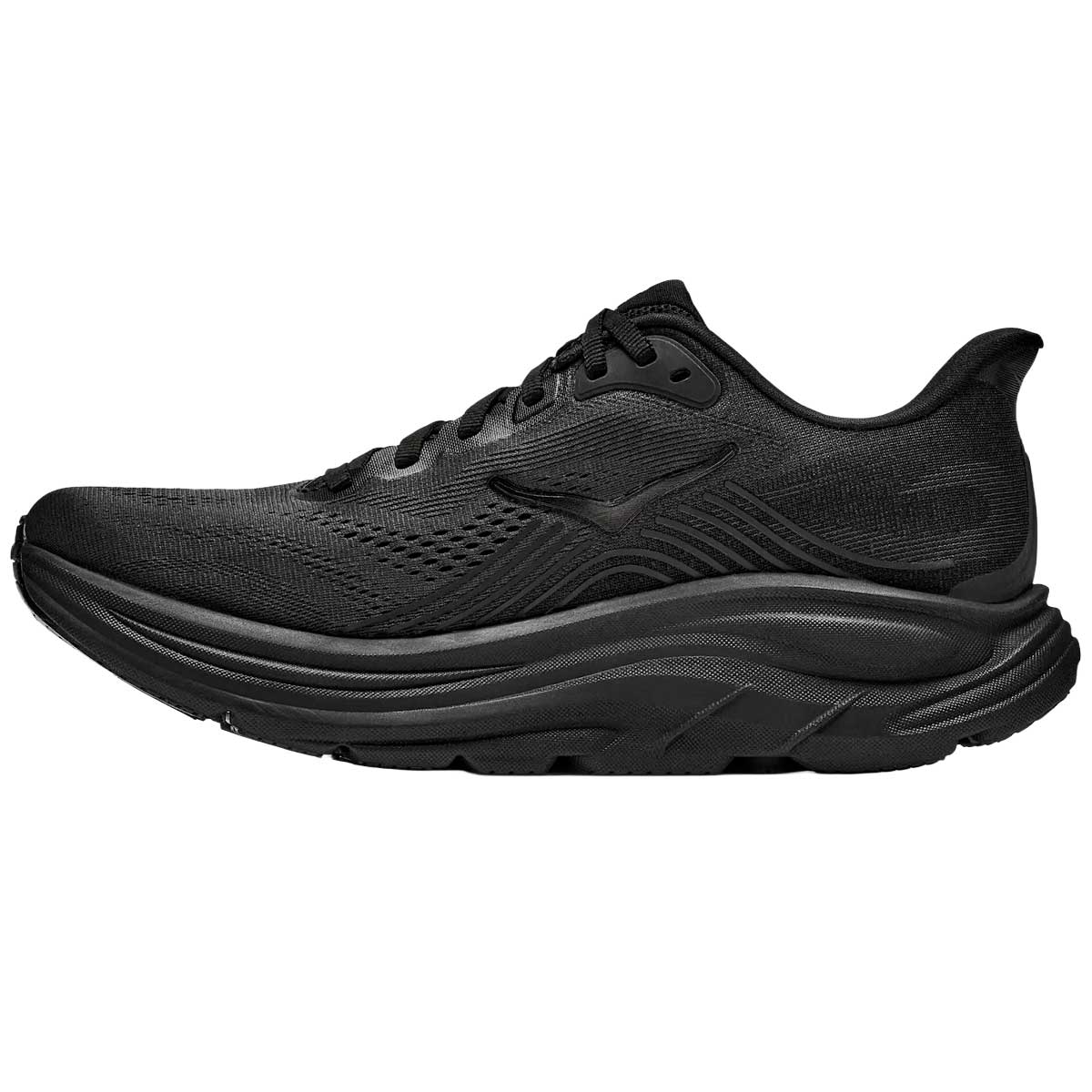 Tenis Hoka CLIFTON 11 Running Todo Negro Hombre