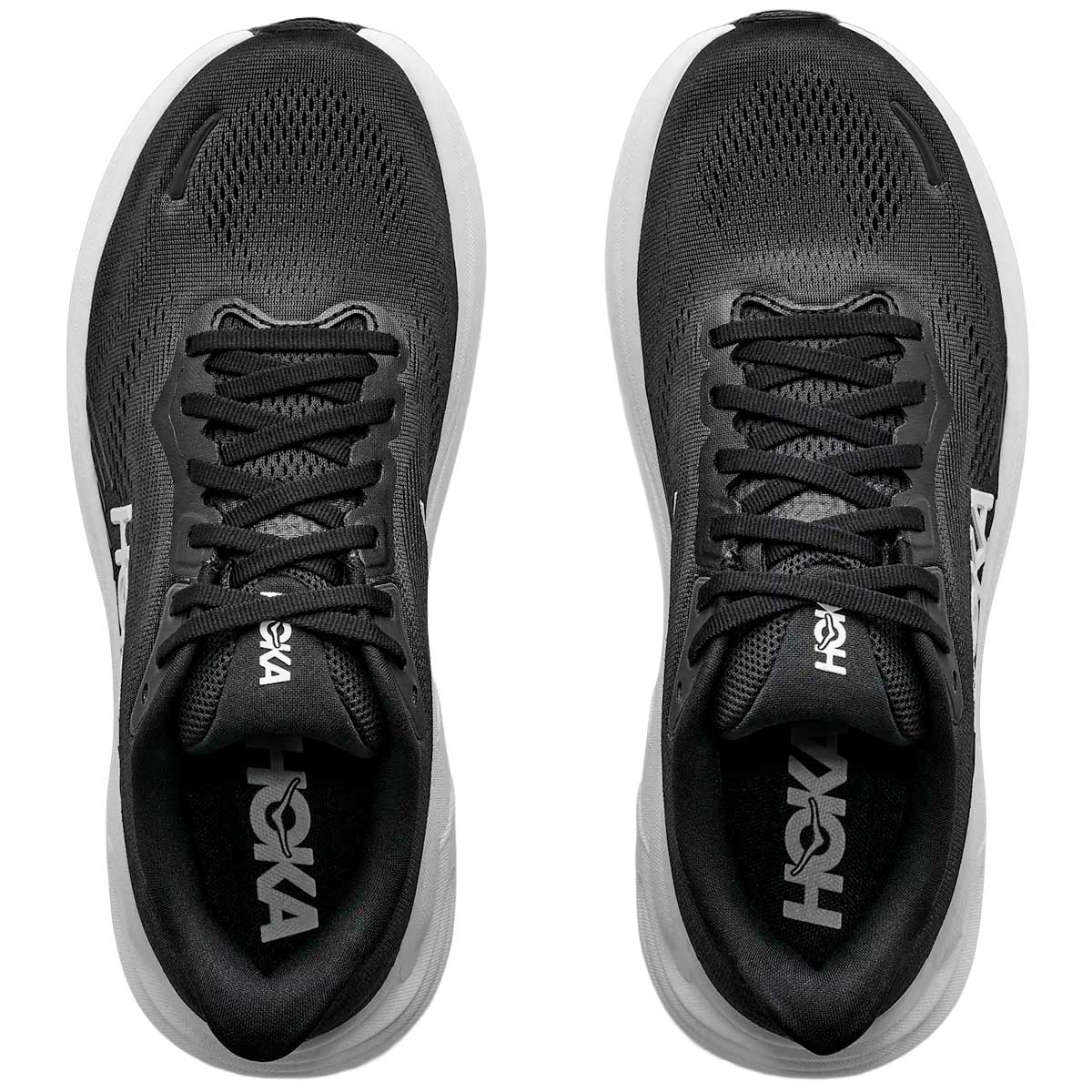 Tenis Hoka CLIFTON 11 Running Negro Blanco Hombre