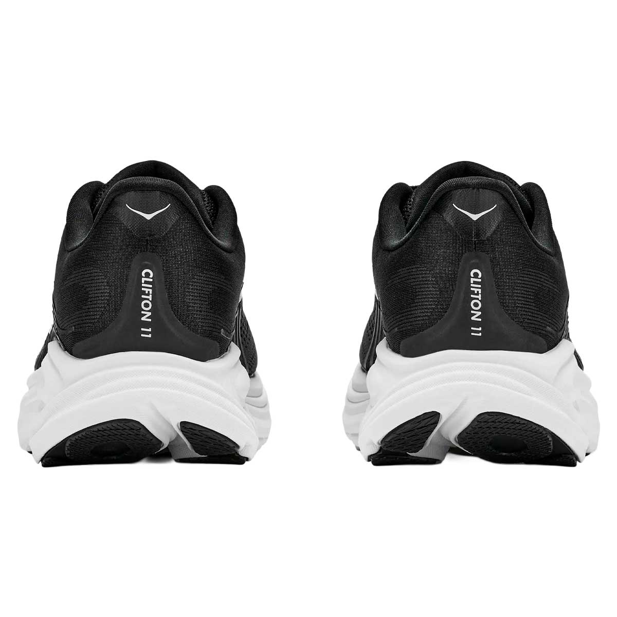 Tenis Hoka CLIFTON 11 Running Negro Blanco Hombre