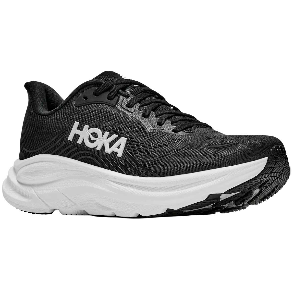 Tenis Hoka CLIFTON 11 Running Negro Blanco Hombre