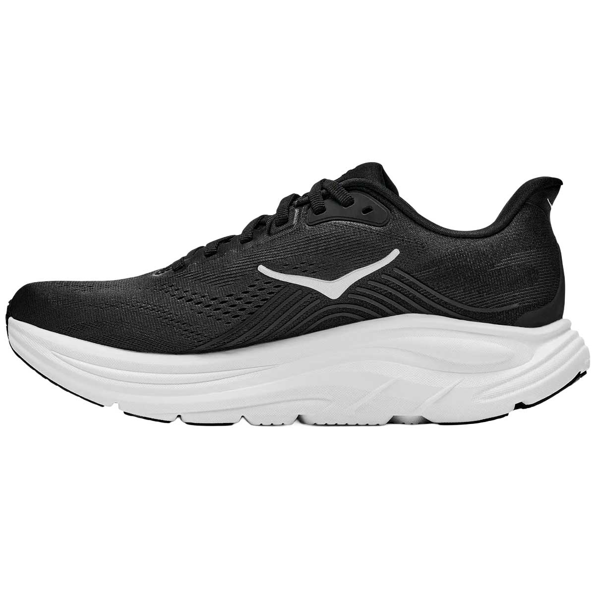 Tenis Hoka CLIFTON 11 Running Negro Blanco Hombre