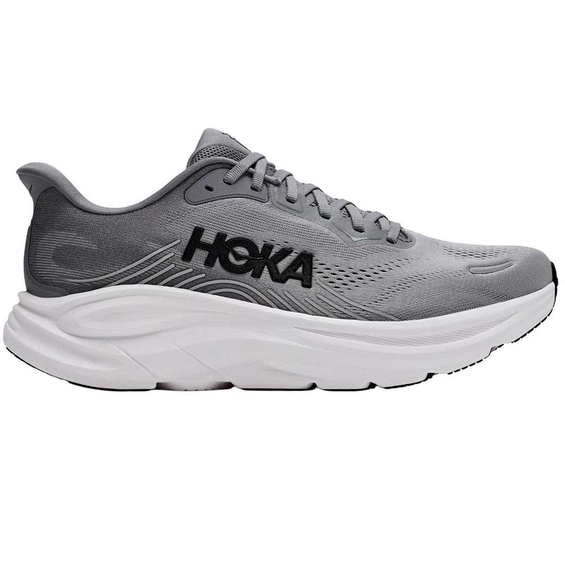 Tenis Hoka CLIFTON 11 Running Gris Blanco Hombre