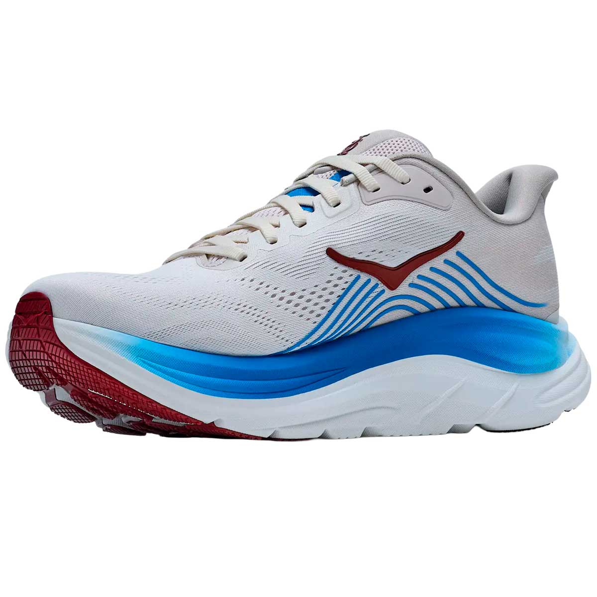 Tenis Hoka CLIFTON 11 Running Gris Celeste Hombre