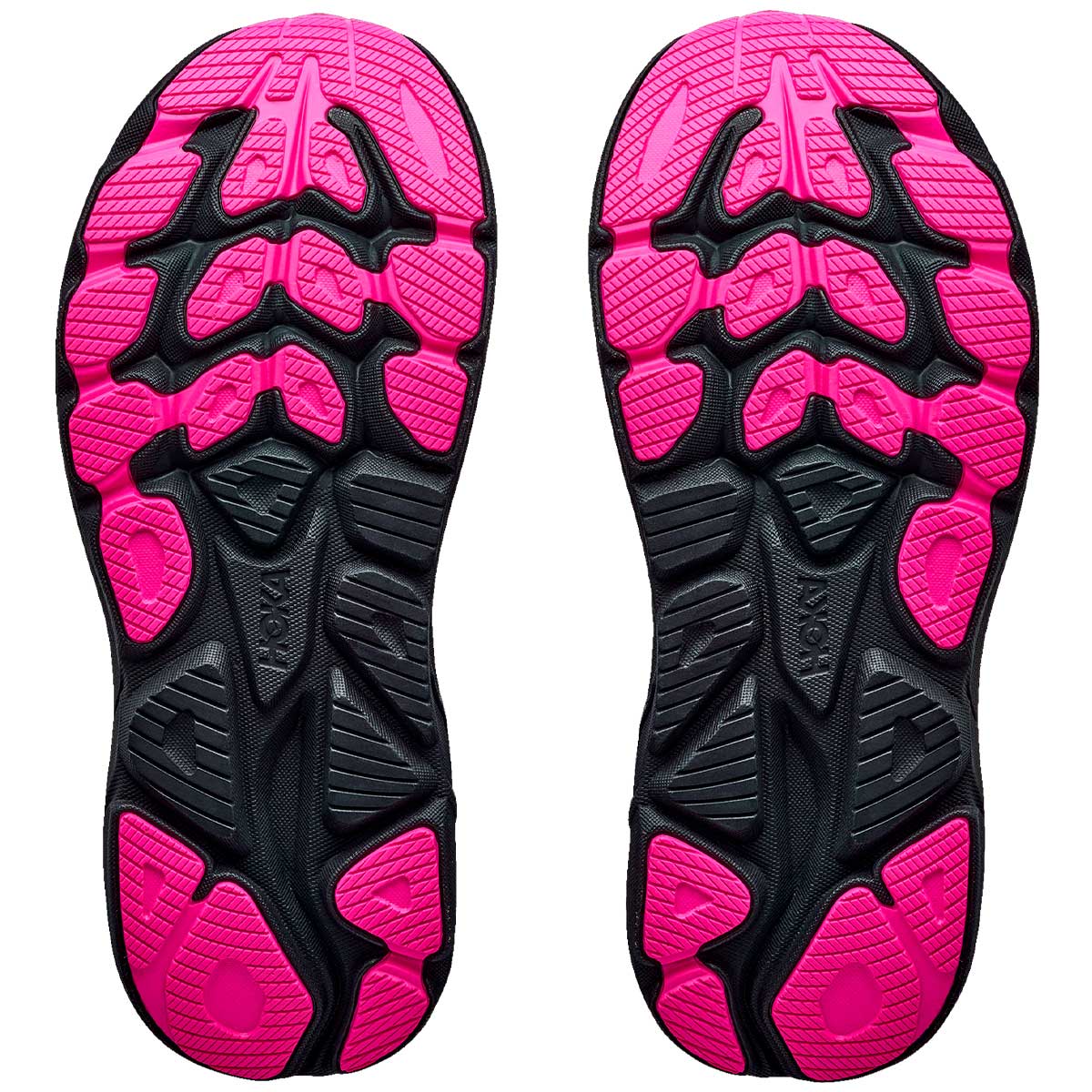 Tenis Hoka CLIFTON 11 Running Negro Rosa Mujer