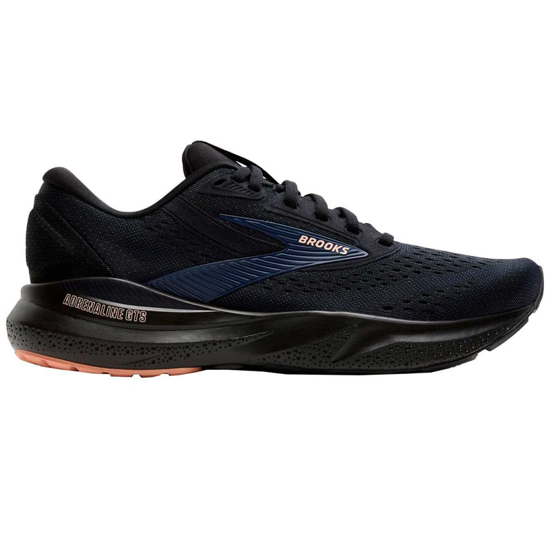 Tenis Brooks ADRENALINE GTS 24 Negro Navy Mujer