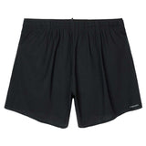 Short Deportivo Satisfy Space‑O 5" Negro Hombre