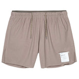 Short Deportivo Satisfy Running Space‑O 5" Café Hombre