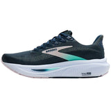 Tenis Brooks Running GHOST 17 Navy Rosa Mujer
