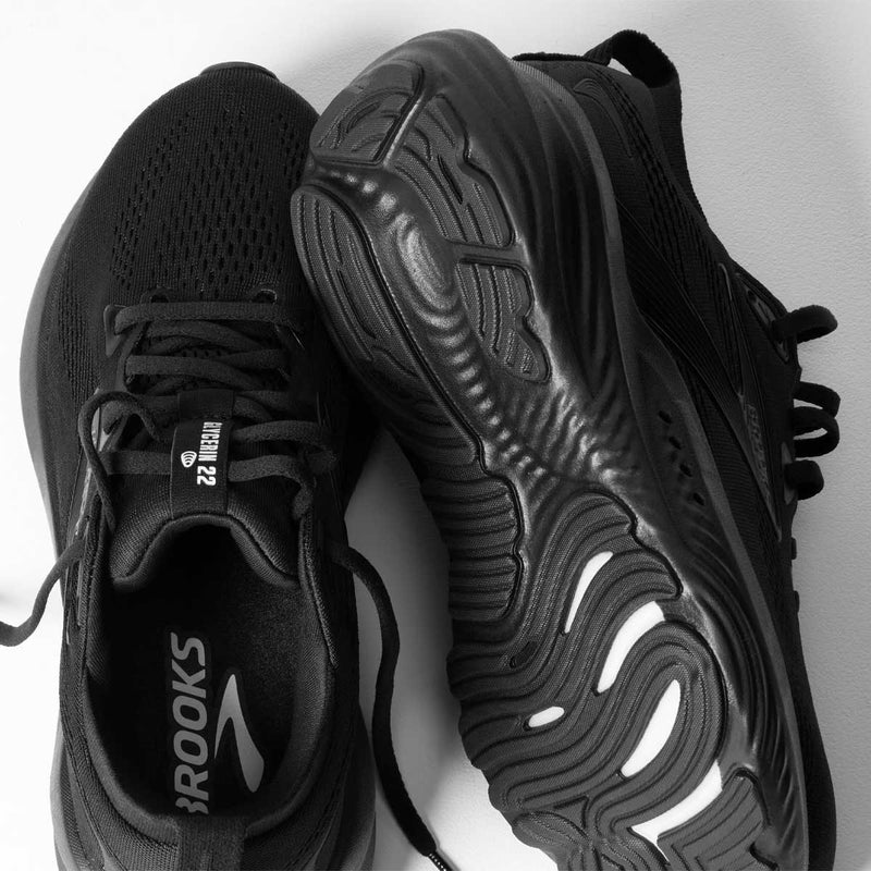 Tenis Brooks GLYCERIN 22 Negro Full Mujer - Main Image