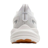 Tenis Brooks Running GLYCERIN 22 Blanco Plata Mujer