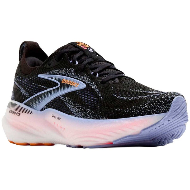 Tenis Brooks GLYCERIN GTS 22 Negro Multi Mujer