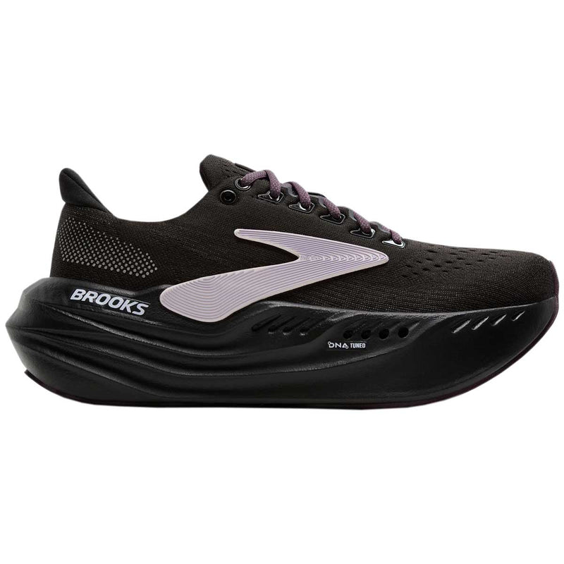 Tenis Brooks GLYCERIN MAX Negro Morado Mujer - Main Image