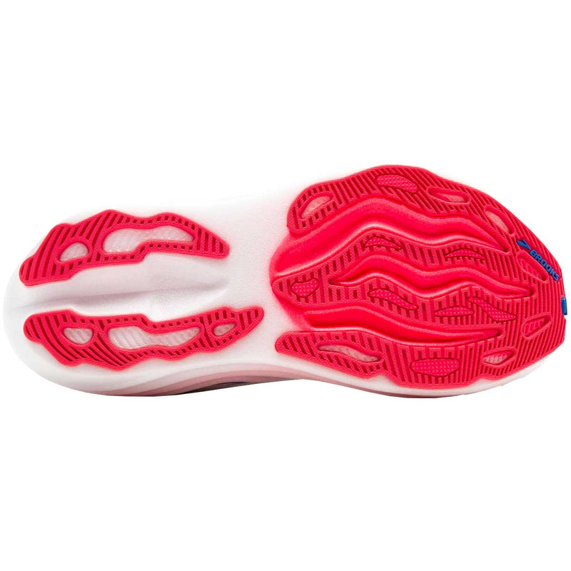 Tenis Brooks GLYCERIN MAX Blanco Rosa Mujer
