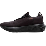 Tenis Brooks Glycerin StealthFit 22 Negro Oro Rosa Mujer