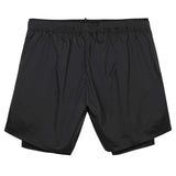 Short Deportivo Satisfy Techsilk 5" Running Negro Hombre