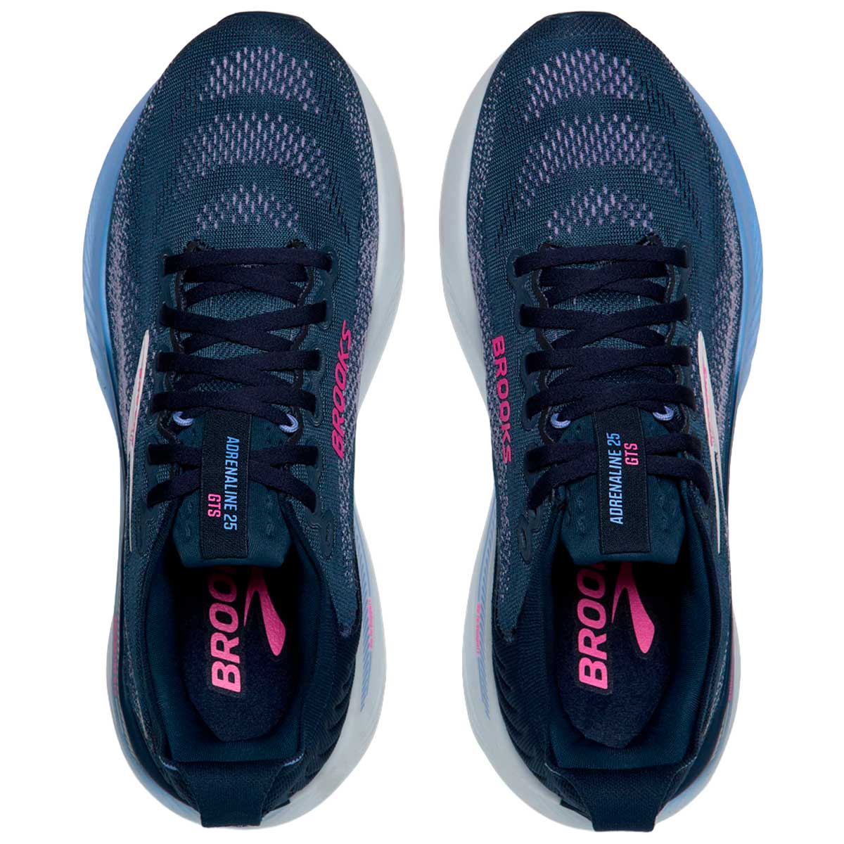 Tenis Brooks ADRENALINE GTS 25 Azul Blanco Mujer