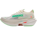Tenis Brooks HYPERION MAX 3 Beige Verde Mujer
