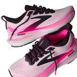 Tenis Brooks Running GLYCERIN 23 Rosa Negro Mujer
