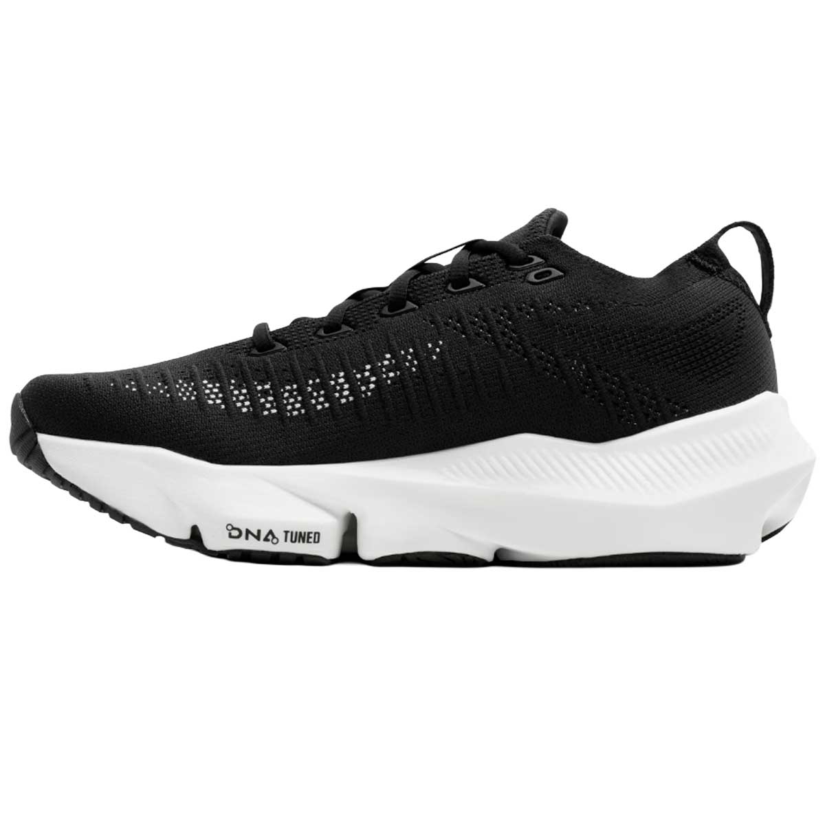 Tenis Brooks GLYCERIN FLEX Negro Blanco Mujer
