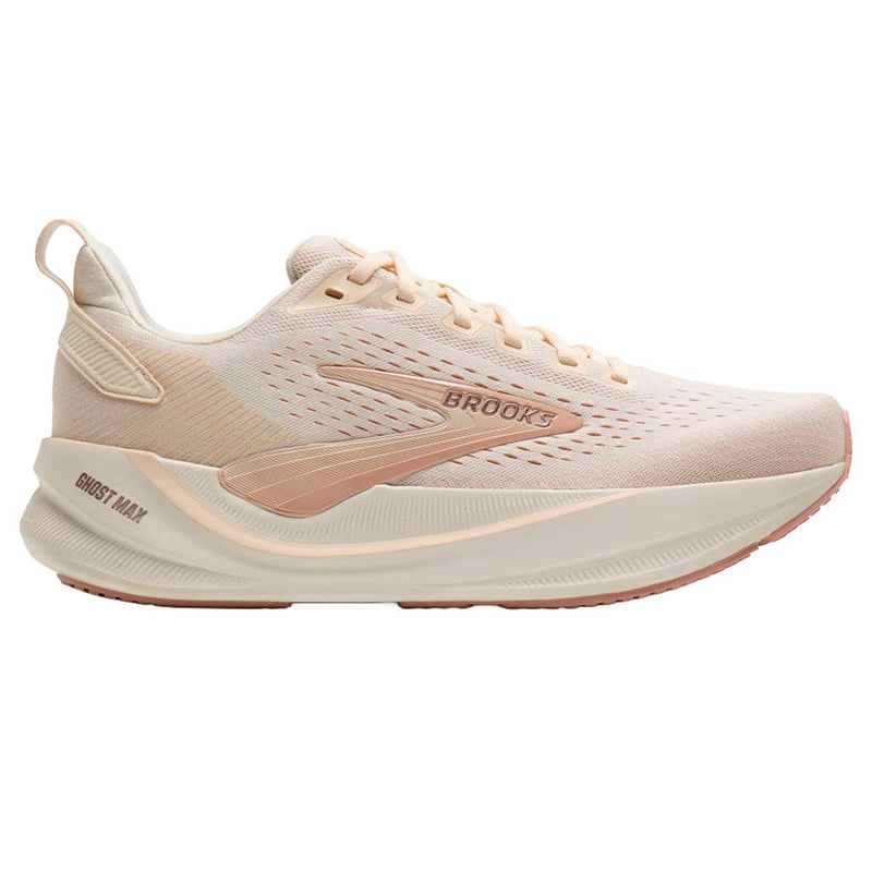 Tenis Brooks GHOST MAX 4 Gris Rosa Mujer