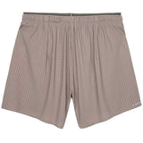 Short Deportivo Satisfy Space‑O 5" Café Claro Hombre