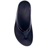 Sandalias Running Oofos Oomega Black Mujer