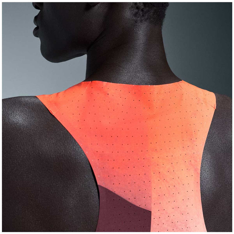 Playera Deportiva On Race Singlet Flame Hombre