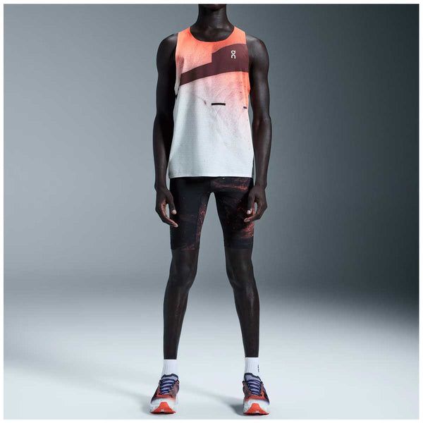 Lycra Deportiva On Race Tights Half Flame Hombre