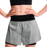 Short Deportivo On Performance Volt Gris Mujer