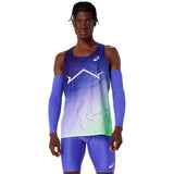 Playera Sin Manga Asics METASPEED Performance Blue Hombre