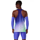 Playera Sin Manga Asics METASPEED Performance Blue Hombre