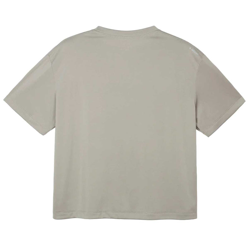 Playera Deportiva Satisfy AuraLite™ T-Shirt Aluminium Mujer