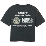 Playera Deportiva Satisfy MothTech™ Aged Black Mujer