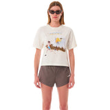 Playera Deportiva Satisfy MothTech™ Off White Mujer