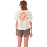Playera Deportiva Satisfy MothTech™ Off White Mujer