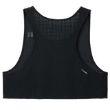 Playera Deportiva Satisfy Space-O Cropped Singlet Negra Mujer
