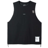Playera Deportiva Satisfy Space-O Muscle Tee Negra Mujer
