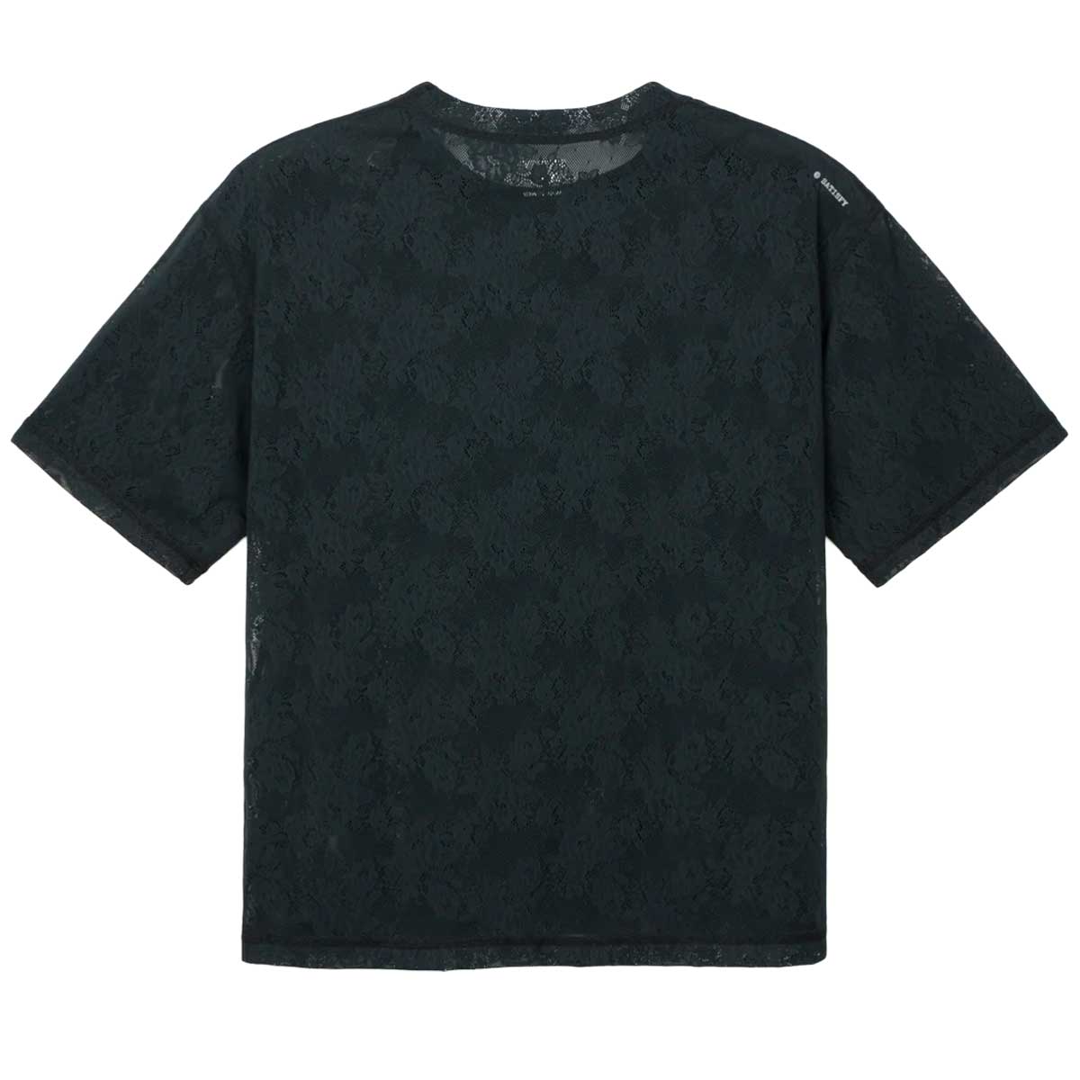 Playera Deportiva Satisfy SpaceLace™ Negro Mujer
