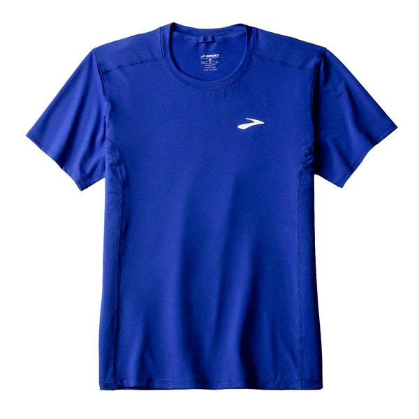 Playera Deportiva Brooks tmosphere Short Sleeve 3.0 Azul Hombre