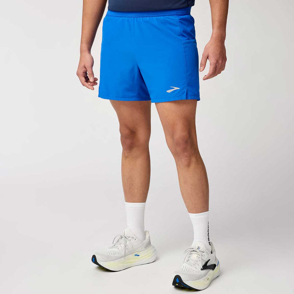 Short Deportiva Brooks Journey 5" Short Azul Hombre